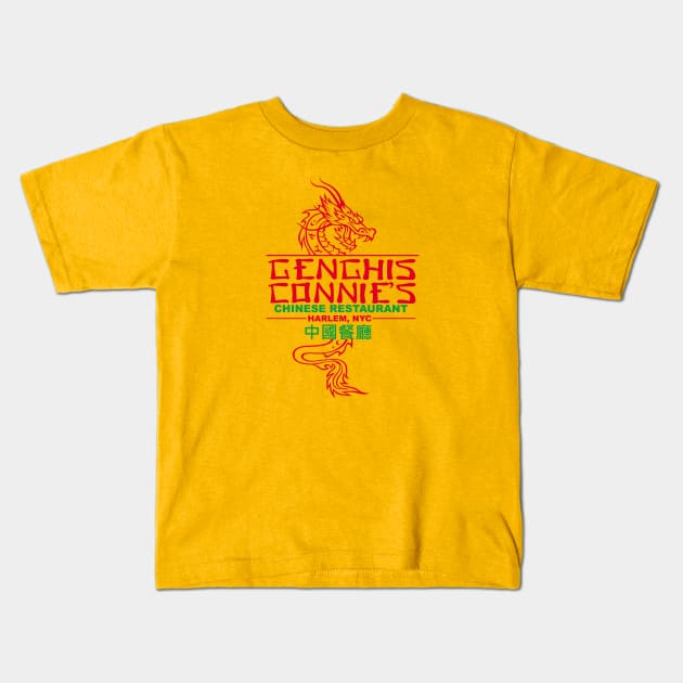 Genghis Connie's Kids T-Shirt by carloj1956